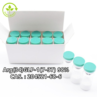 Arg(34)GLP-1(7-37) CAS 204521-68-6 98% Arg34-GLP-1(7-37) Powder
