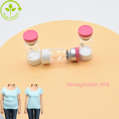 Lowest Price Pure White  Semaglutide Acetate Salt Powder 98%