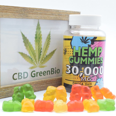 220g Pure CBD Gummy For Sleep Vitamin E Vitamin B Boosts Energy Mood Improving