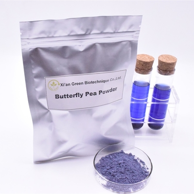 450 Mesh Natural Food Colorings Anthocyanin Butterfly Pea Flower Powder