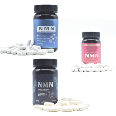 1000mg 1500mg Capsule NMN Supplement Private Label Kosher GMP