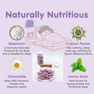 Sleep Vitamin Gummy Bear For Adults Improve Sleep Quality