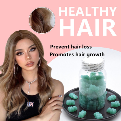 Healthy Care Product Gummies Bear Biotin Vitamin Supplements For Hair Growth