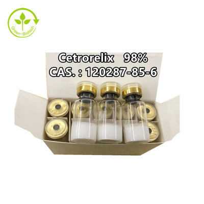 Celine Bottle Packaging 10mg/Bottle Cetrorelix 98% Powder Cas 120287-85-6