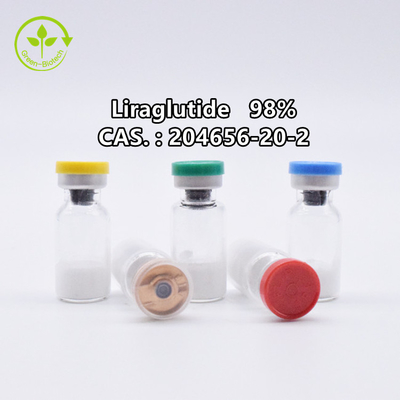 Cas 204656-20-2 98% Liraglutide Powder GLP-1 Analogs Penicillin Bottle Packing