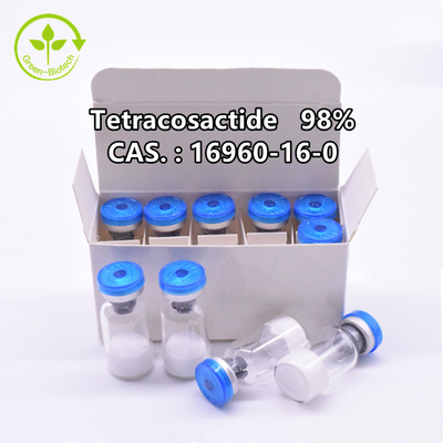 Cas 16960-16-0 98% Tetracosactide Powder ACTH Analogue Penicillin Bottle Packing