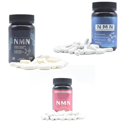 1094-61-7 Beta NMN Nicotinamide Mononucleotide Powder Anti Aging