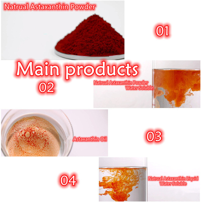 Antioxidant Haematococcus Pluvialis Extract 10% Astaxanthin Powder Supplements