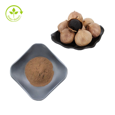 Black Garlic Powder Wholesale Bulk Water Soluble Natural Black Garlic Extract