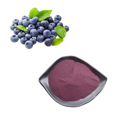 Plant Extracts Blueberry Powder 25% Anthocyanin Extraction