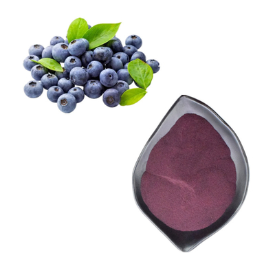 Natural Blueberry Fruit Juice Powder Anthocyanin 25%