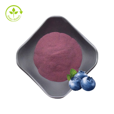 Natural Plant Extracts Anthocyanins Fresh Blueberry Powder For Juice Concentrate