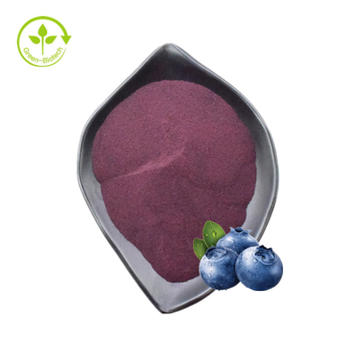25kg/Drum Natural Plant Extracts 1% - 25% Anthocyanins Powder Blueberry Extract Powder