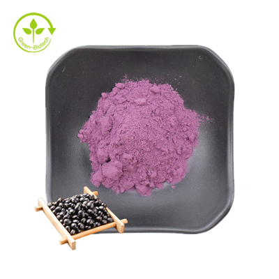 Natural Black Bean Peel Extract Powder Organic 25% Anthocyanins Powder Black Bean Peel Extract