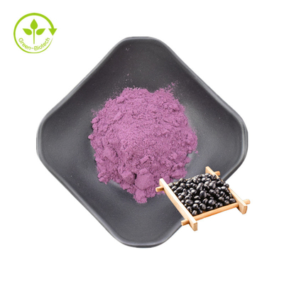Natural Black Bean Peel Extract Powder Organic 25% Anthocyanins Powder Black Bean Peel Extract