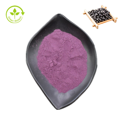 Wholesale High Quality Pure Black Bean Extract Black Bean Peel Extract Anthocyanin 25% Black Bean Powder