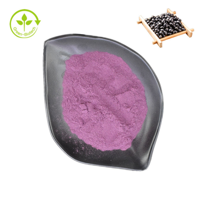 Black Bean Peel Extract 25% Anthocyanidins Black soybean Powder