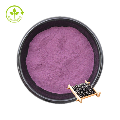 Natural Black Bean Hull Extract 5-25% Anthocyanins Black Bean Peel Extract Powder