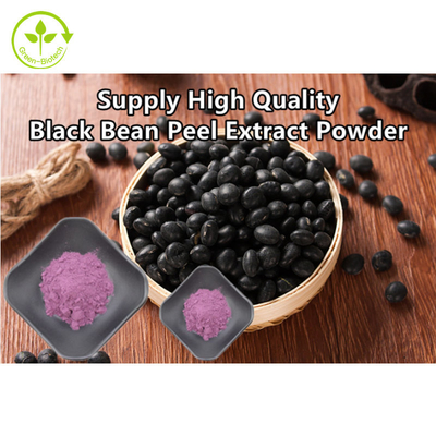 Natural Black Bean Peel Extract Black Soybean Extract Anthocyanins Powder