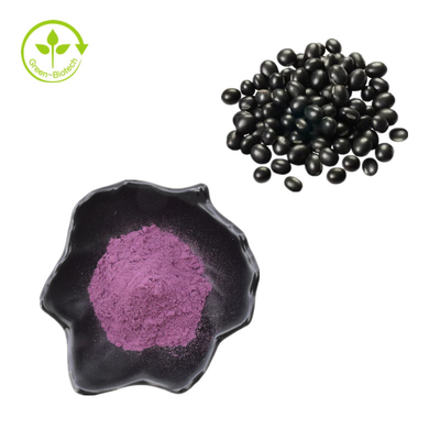 Organic Natural Plant Extracts 25% Anthocyanins Powder Black Bean Extract