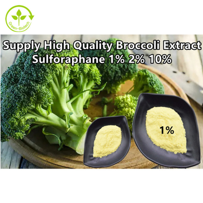 Natural 1% 10% Glucoraphanin Powder Broccoli Seed Extract Sulforaphane Powder