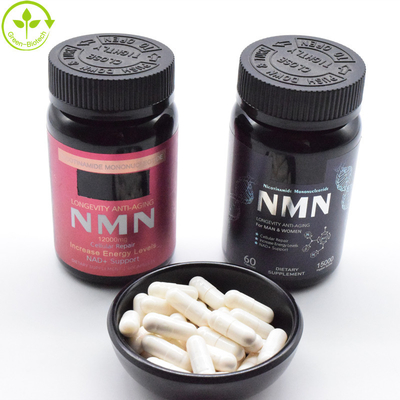 OEM ODM Customizable Healthife Supplements Nad NMN Powder Capsules For Man Women