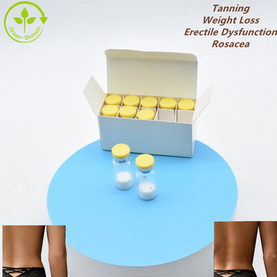 99.9% Melanotan-II Peptides Body Building Lyophilized Powder 10mg/Vial