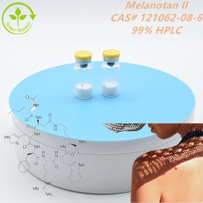 99.9% Melanotan-II Peptides Body Building Lyophilized Powder 10mg/Vial