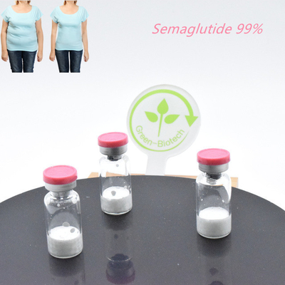 98% White  Semaglutide Peptides Body Building Acetate Salt Powder