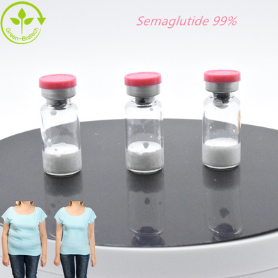 High Quality GLP-1 Peptide Powder White  Semaglutide