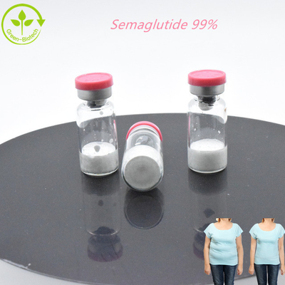 Fast Shipping GLP-1 Peptide Powder Pure White  Semaglutide