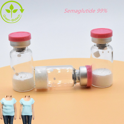 Lowest Price High Purity 98% White  Semaglutide 5mg 10mg