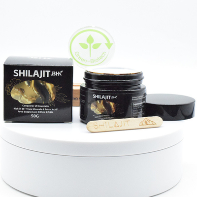 Private Label Organic Shilajit Resin Pure Himalayan 30g 50g Raw Bulk Shilajit Resin