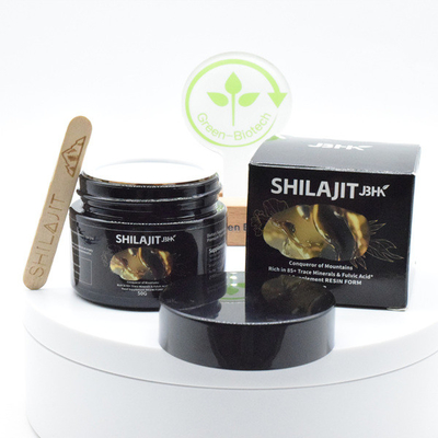 Natural Shilajit Resin 30g 50g OEM Private Label Shilajit Supplement Fermented Plant Extract