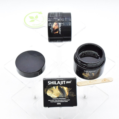 Organic Shilajit Resin Pure Himalayan Shilajit Supplements Fulvic Acid Liquid 50%