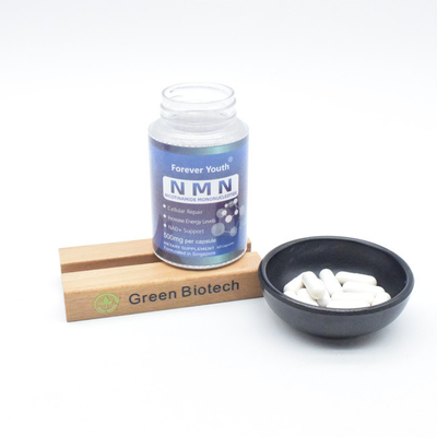99% Pure NMN Nicotinamide Mononucleotide Powder Capsules Anti Aging