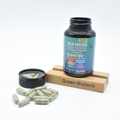 Factory Supply Natural Hot Selling Top Quality Sea Moss Extract Capsules For Energy