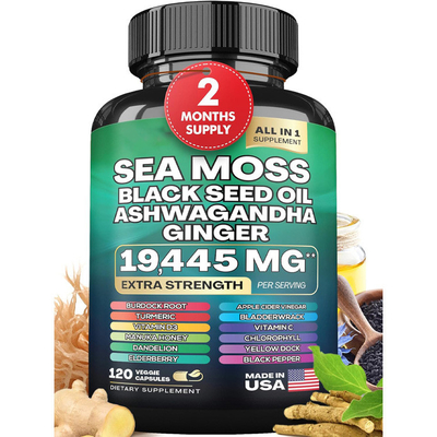Wholesale Himalayan Sea Moss Capsules Pure Himalayan Capsules