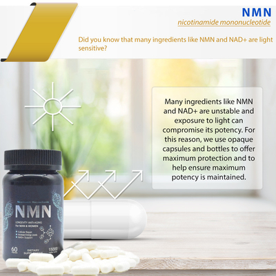 Longevity 600mg Pure Nmn Supplement Capsule Energy Increasing