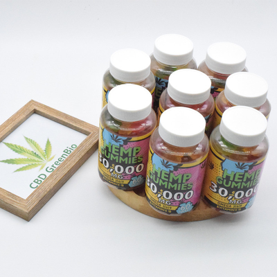 220g Pure CBD Gummy For Sleep Vitamin E Vitamin B Boosts Energy Mood Improving