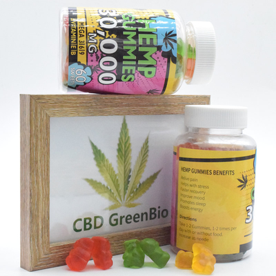 25mg Broad Spectrum CBD Gummies Anxiety Releasing Organic Premium