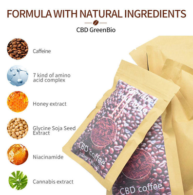 GreenBio 100g Full Spectrum CBD Coffee Herbal Extract Pain Release