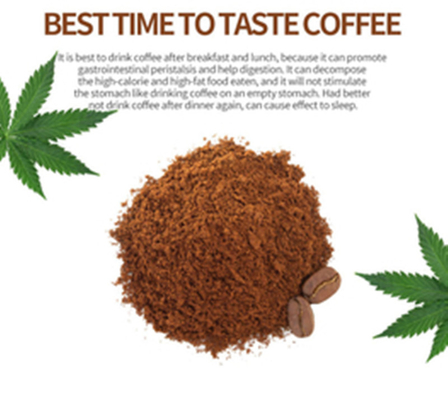  Extract CBD Instant Coffee Powder Gluten Free Non GMO THC Free