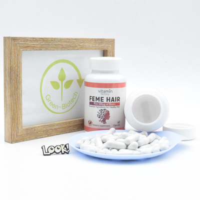 Feme Hair Biotin Vitamin Supplements BRC ISO Fast Hair Growth D Biotin