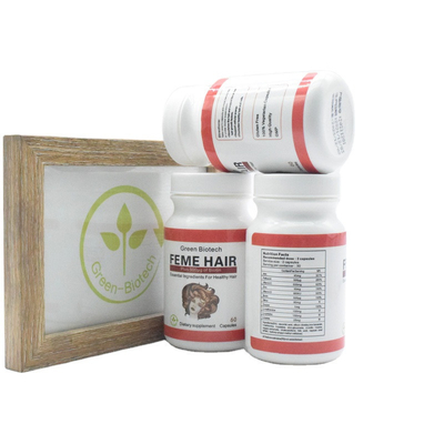 Private Label Hair Vitamin Dietary Supplement Biotin Hair Nail Skin Capsules