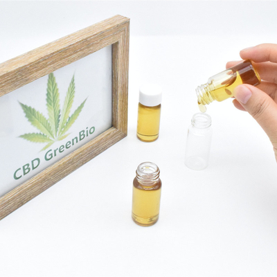 Pure Organic CBD Distillate Oil THC Free 80% For Help Sleeping