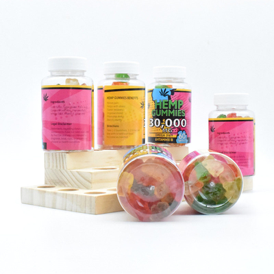 GMP  CBD Gummy 25mg Release Pain Food Grade 60 Gummies Per Bottle