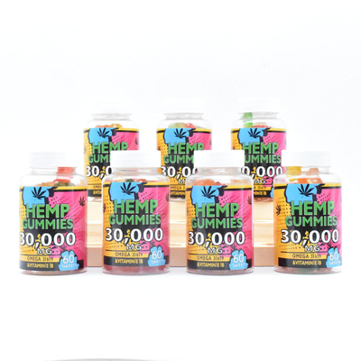 GMP  CBD Gummy 25mg Release Pain Food Grade 60 Gummies Per Bottle